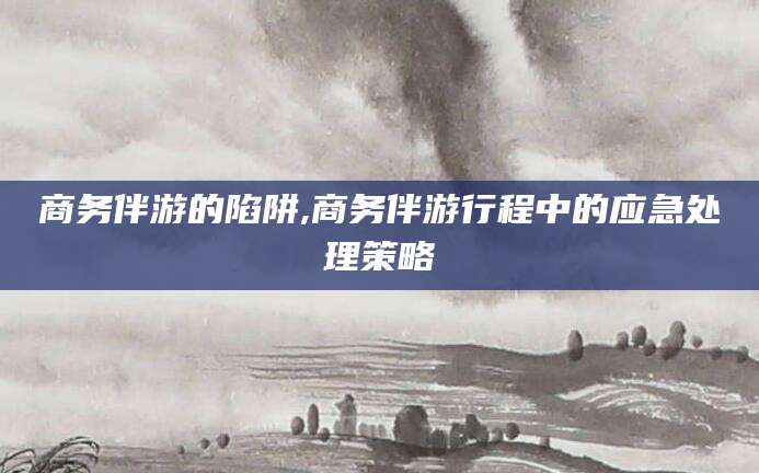 仁怀商务伴游的陷阱,商务伴游行程中的应急处理策略